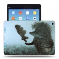 Дизайнерский силиконовый чехол для Xiaomi MiPad Ежик в тумане