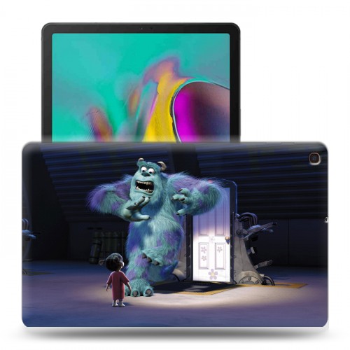 Дизайнерский силиконовый чехол для Samsung Galaxy Tab A 10.1 (2019) Корпорация монстров