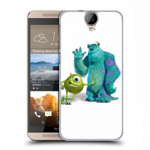 Дизайнерский пластиковый чехол для HTC One E9+ Корпорация монстров