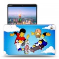Дизайнерский пластиковый чехол для Huawei MediaPad M5 8.4 Симпсоны 