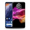 Дизайнерский силиконовый чехол для Nokia 9 PureView Абстракции Дым