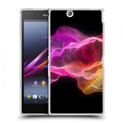 Дизайнерский пластиковый чехол для Sony Xperia Z Ultra  Абстракции Дым