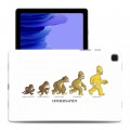 Дизайнерский пластиковый чехол для Samsung Galaxy Tab A7 10.4 (2020) Симпсоны 