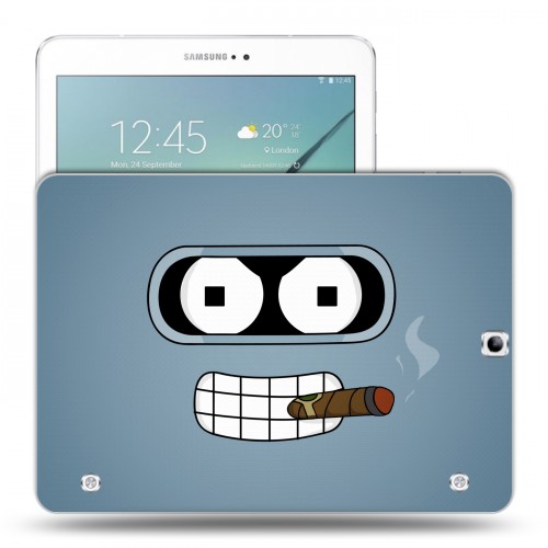Дизайнерский силиконовый чехол для Samsung Galaxy Tab S2 9.7 Футурама