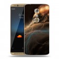 Дизайнерский пластиковый чехол для ZTE Axon 7 Абстракции Дым