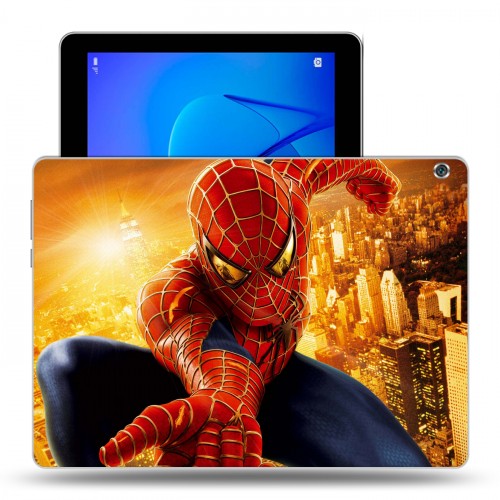Дизайнерский силиконовый чехол для Huawei MediaPad M3 Lite 10 Человек-паук