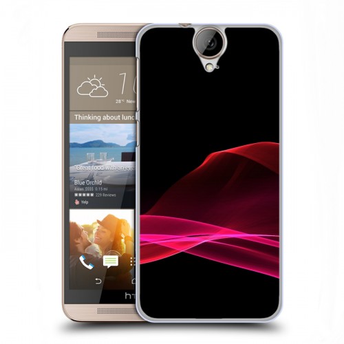 Дизайнерский пластиковый чехол для HTC One E9+ Абстракции Дым