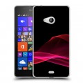 Дизайнерский пластиковый чехол для Microsoft Lumia 540 Абстракции Дым