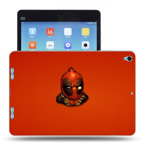 Дизайнерский силиконовый чехол для Xiaomi MiPad Дэдпул 