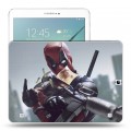 Дизайнерский силиконовый чехол для Samsung Galaxy Tab S2 9.7 Дэдпул 