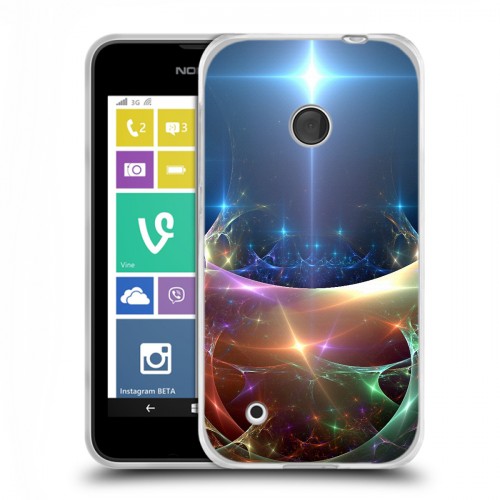 Дизайнерский пластиковый чехол для Nokia Lumia 530 Абстракции Дым
