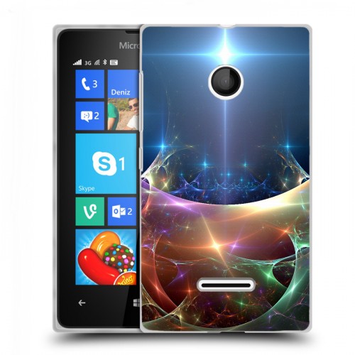 Дизайнерский пластиковый чехол для Microsoft Lumia 435 Абстракции Дым