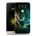 Дизайнерский пластиковый чехол для LG G5 Абстракции Дым