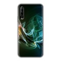 Дизайнерский силиконовый чехол для Huawei Y9s Абстракции Дым