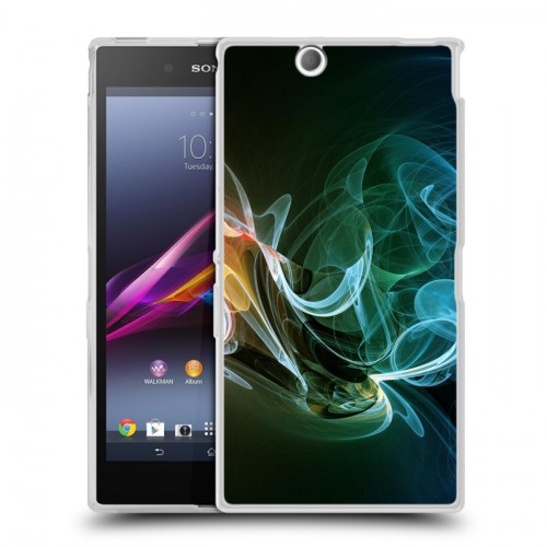 Дизайнерский пластиковый чехол для Sony Xperia Z Ultra  Абстракции Дым