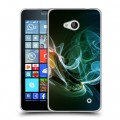 Дизайнерский пластиковый чехол для Microsoft Lumia 640 Абстракции Дым