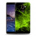 Дизайнерский пластиковый чехол для Nokia 7 Plus Абстракции Дым