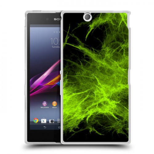 Дизайнерский пластиковый чехол для Sony Xperia Z Ultra  Абстракции Дым