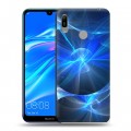 Дизайнерский пластиковый чехол для Huawei Y6 (2019) Абстракции Дым