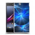 Дизайнерский пластиковый чехол для Sony Xperia Z Ultra  Абстракции Дым