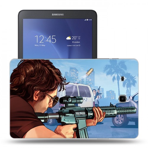 Дизайнерский силиконовый чехол для Samsung Galaxy Tab E 9.6 Gta 