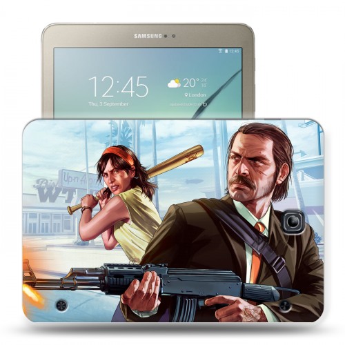 Дизайнерский силиконовый чехол для Samsung Galaxy Tab S2 8.0 Gta 