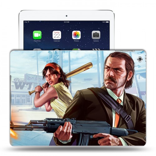 Дизайнерский силиконовый чехол для Ipad Air Gta 