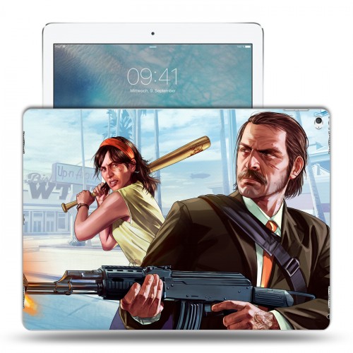 Дизайнерский пластиковый чехол для Ipad Pro Gta 