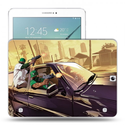 Дизайнерский силиконовый чехол для Samsung Galaxy Tab S2 9.7 Gta 