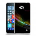 Дизайнерский пластиковый чехол для Microsoft Lumia 640 Абстракции Дым