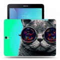 Дизайнерский силиконовый чехол для Samsung Galaxy Tab S3 Кошки 