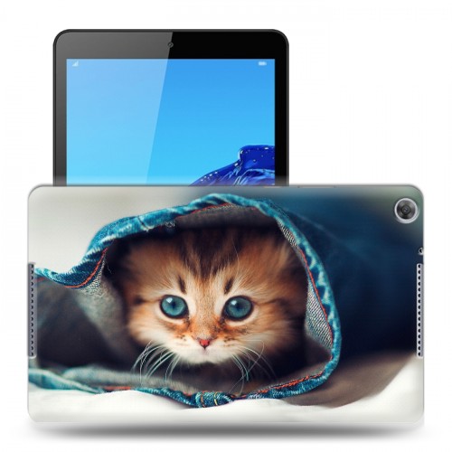 Дизайнерский силиконовый чехол для Huawei MediaPad M5 lite 8 Кошки 