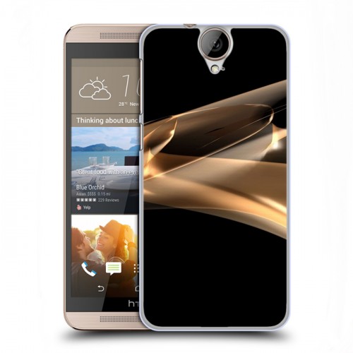 Дизайнерский пластиковый чехол для HTC One E9+ Абстракции Дым