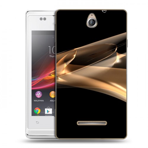 Дизайнерский пластиковый чехол для Sony Xperia E Абстракции Дым