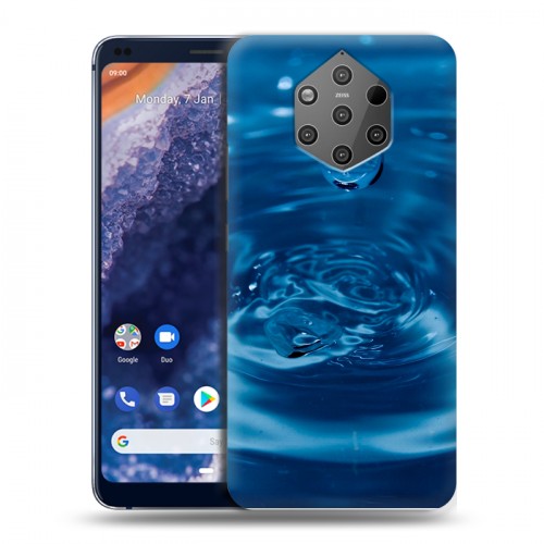 Дизайнерский силиконовый чехол для Nokia 9 PureView Абстракции Капли