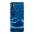 Дизайнерский пластиковый чехол для Huawei Y9s Абстракции Капли