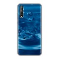 Дизайнерский силиконовый чехол для Huawei Y8p Абстракции Капли