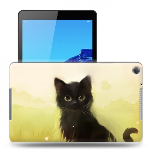 Дизайнерский силиконовый чехол для Huawei MediaPad M5 lite 8 Кошки 