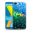 Дизайнерский пластиковый чехол для Huawei Honor 9 Lite Абстракции Капли