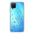 Дизайнерский силиконовый чехол для Samsung Galaxy A12 Абстракции Капли