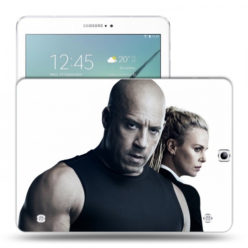 Дизайнерский силиконовый чехол для Samsung Galaxy Tab S2 9.7 Форсаж
