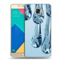 Дизайнерский силиконовый чехол для Samsung Galaxy A9 Абстракции Капли