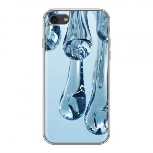 Дизайнерский силиконовый чехол для Iphone 7 Абстракции Капли