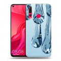 Дизайнерский пластиковый чехол для Huawei Nova 4 Абстракции Капли