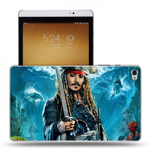 Дизайнерский силиконовый чехол для Huawei MediaPad M2 Пираты карибского моря