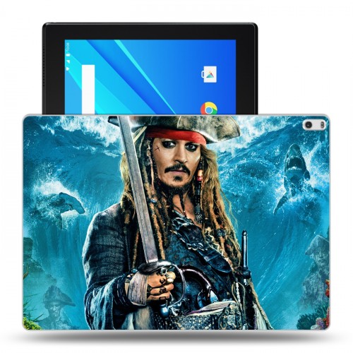 Дизайнерский силиконовый чехол для Lenovo Tab 4 10 Plus Пираты карибского моря
