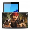 Дизайнерский силиконовый чехол для Huawei MediaPad M5 lite 8 Пираты карибского моря