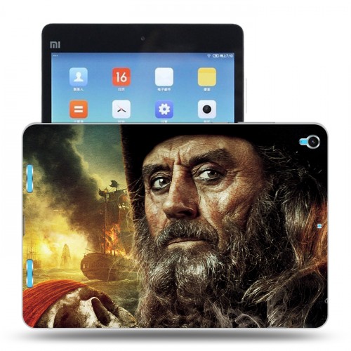 Дизайнерский силиконовый чехол для Xiaomi MiPad Пираты карибского моря