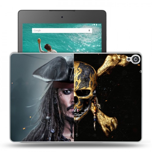 Дизайнерский пластиковый чехол для Google Nexus 9 Пираты карибского моря