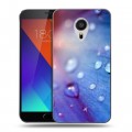 Дизайнерский пластиковый чехол для Meizu MX5 Абстракции Капли